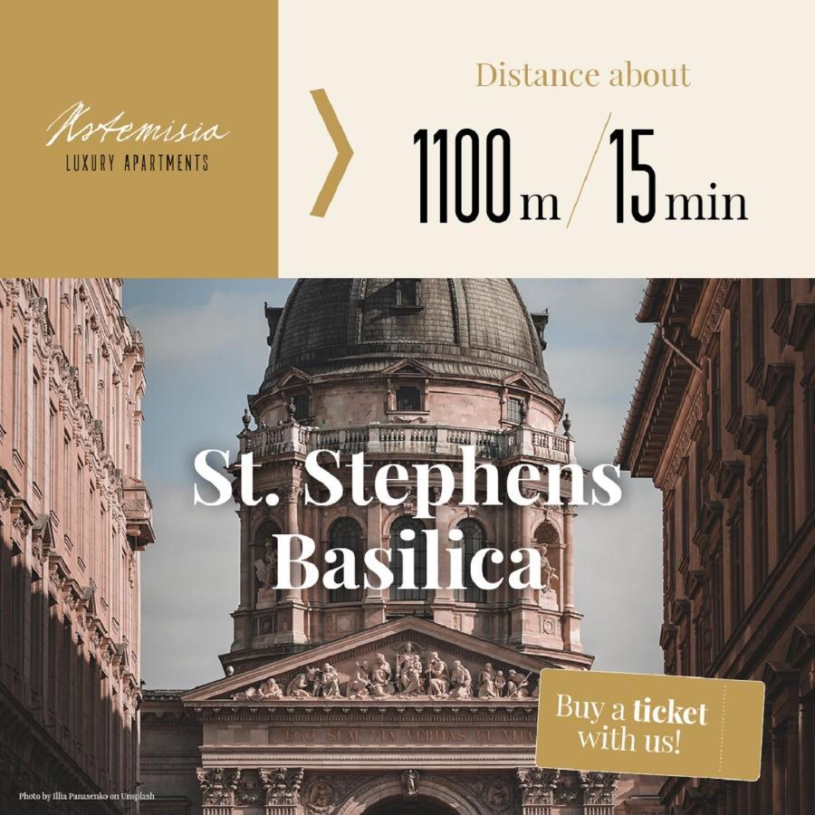 Artemisia Luxury Apartments Balcony II Budapest Ngoại thất bức ảnh
